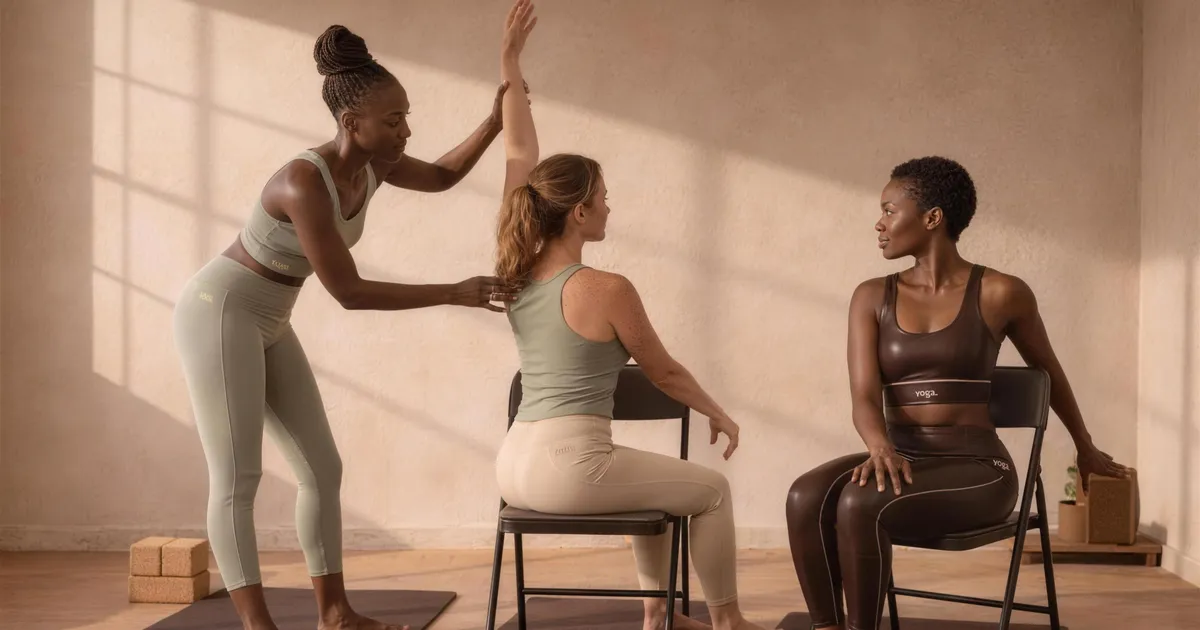 Chair Yoga: A Genuinely Accessible Way to Practice - by Maya Iyer