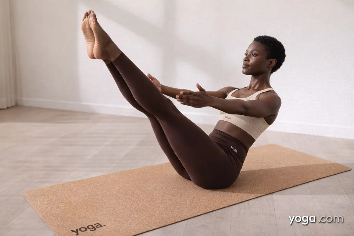 High Boat Pose (Paripūrṇa Nāvāsana) - pillar item