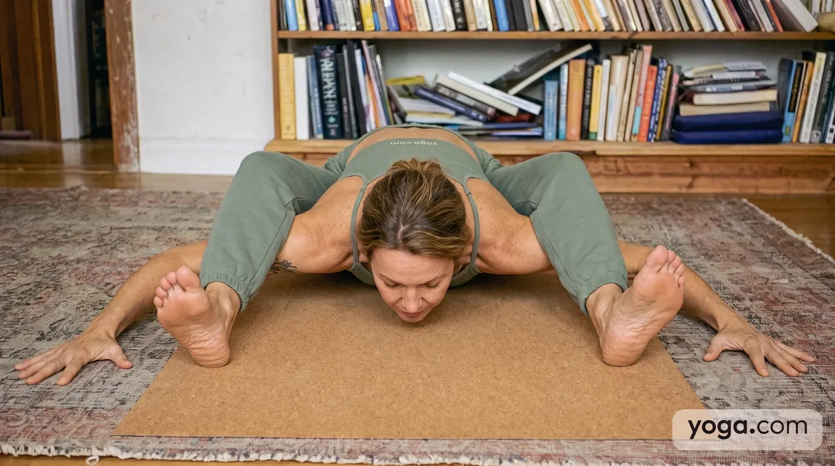 Tortoise Pose (Kūrmāsana) - by Hannah Cole