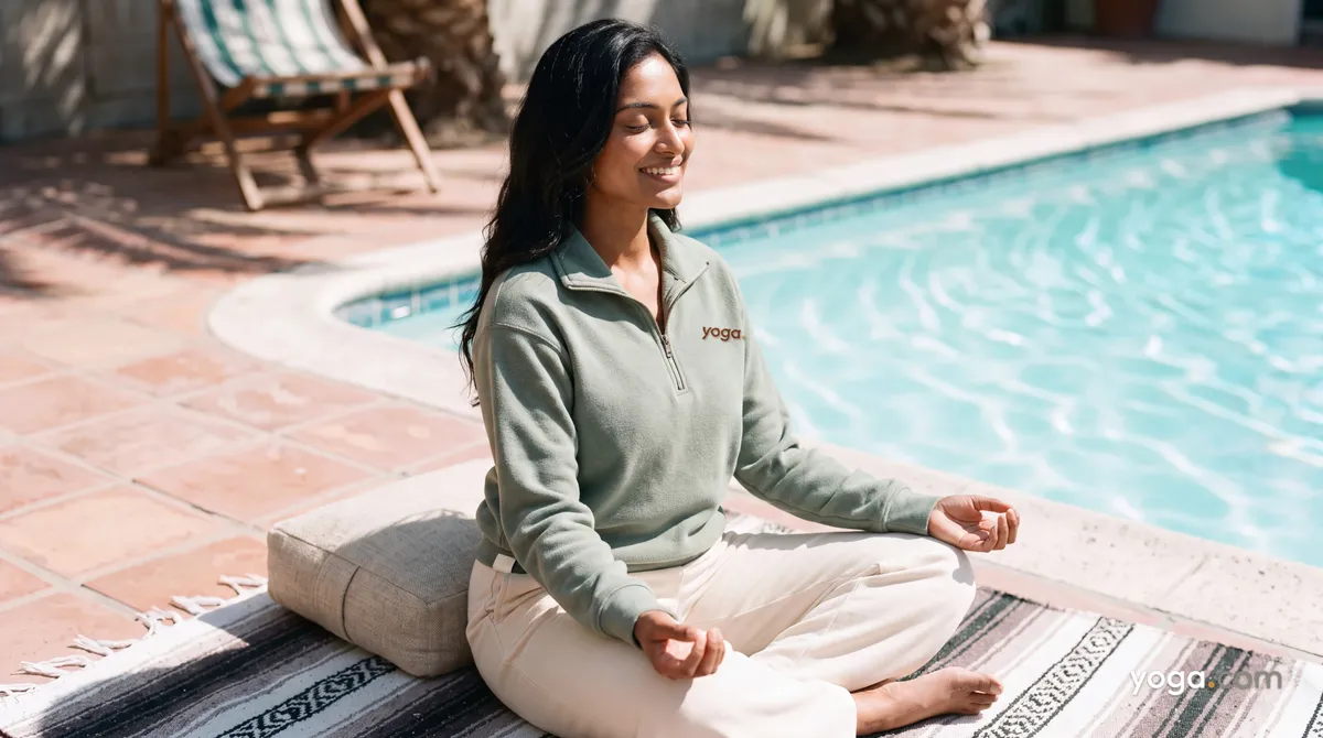 A Gentle Evening Yoga Sequence to Wind Down From the Day - by Maelynn Aredidon