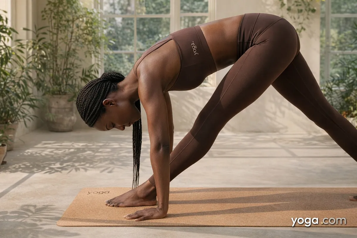 Intense Side Stretch to Right Leg (Pārśvottānāsana) - tag item