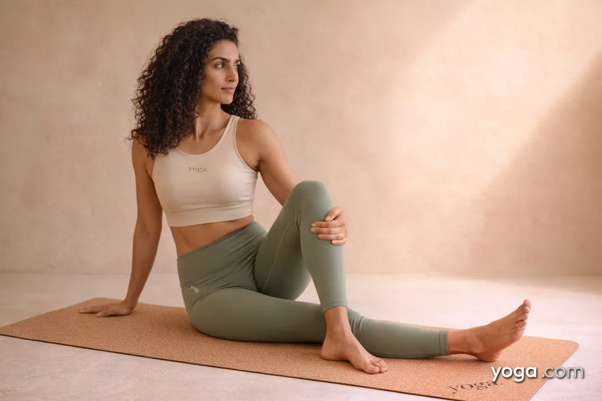 Sitting Left Twist (Ardha Matsyendrāsana) - tag item