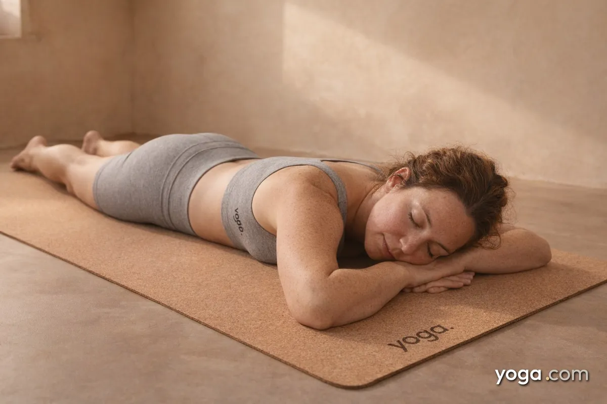 Crocodile Pose (Makarāsana) - tag item