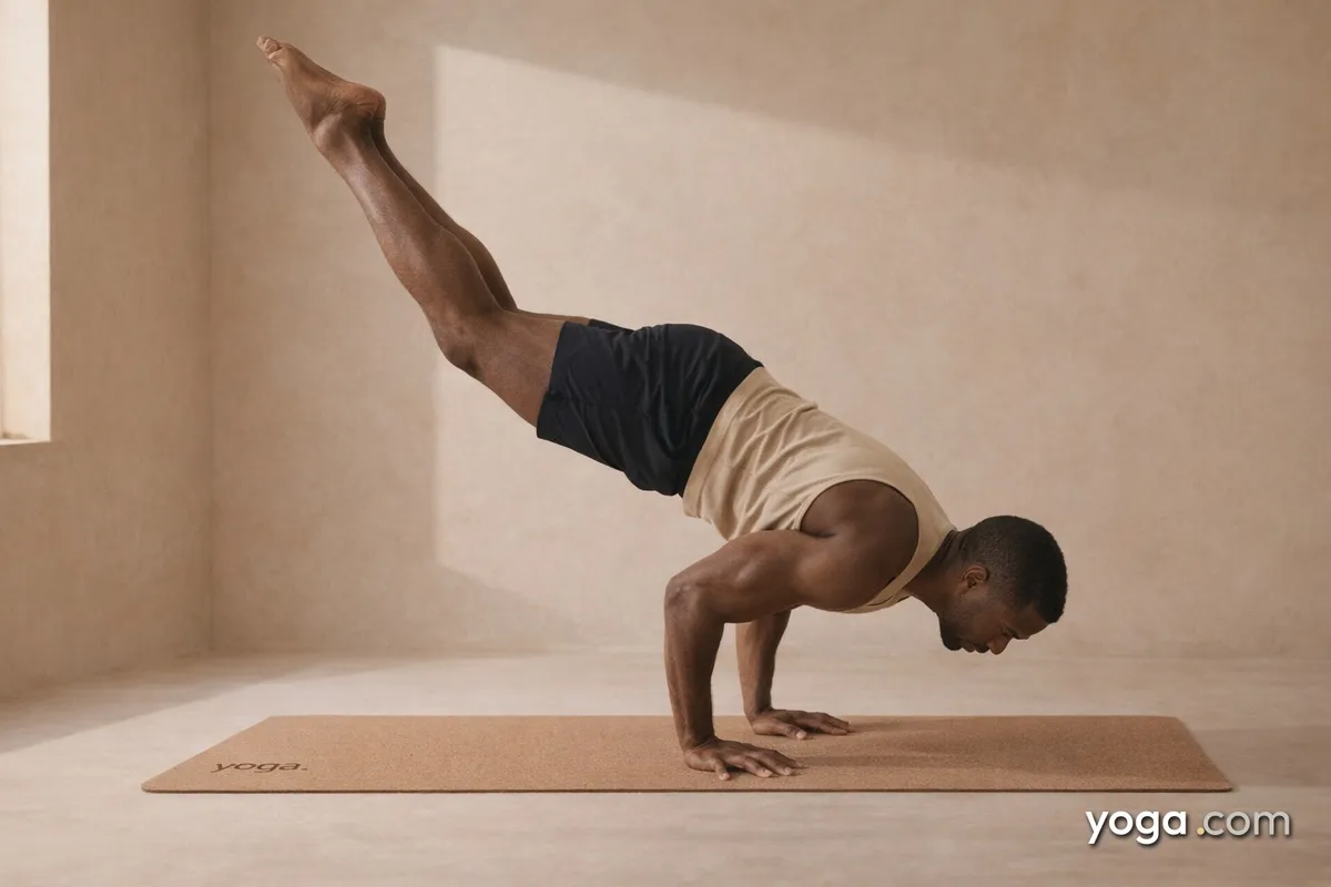 Crane Pose, Full Expression (Bakāsana) - tag item