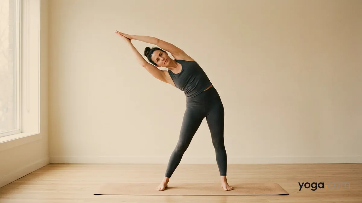 Right Bend (Pārśvāsana (right side)) — pillar item