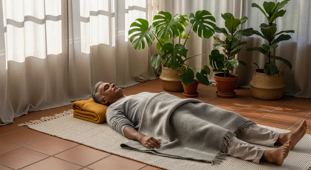 Yoga Nidra for Beginners: What It Is and How a Session Actually Unfolds — tag item