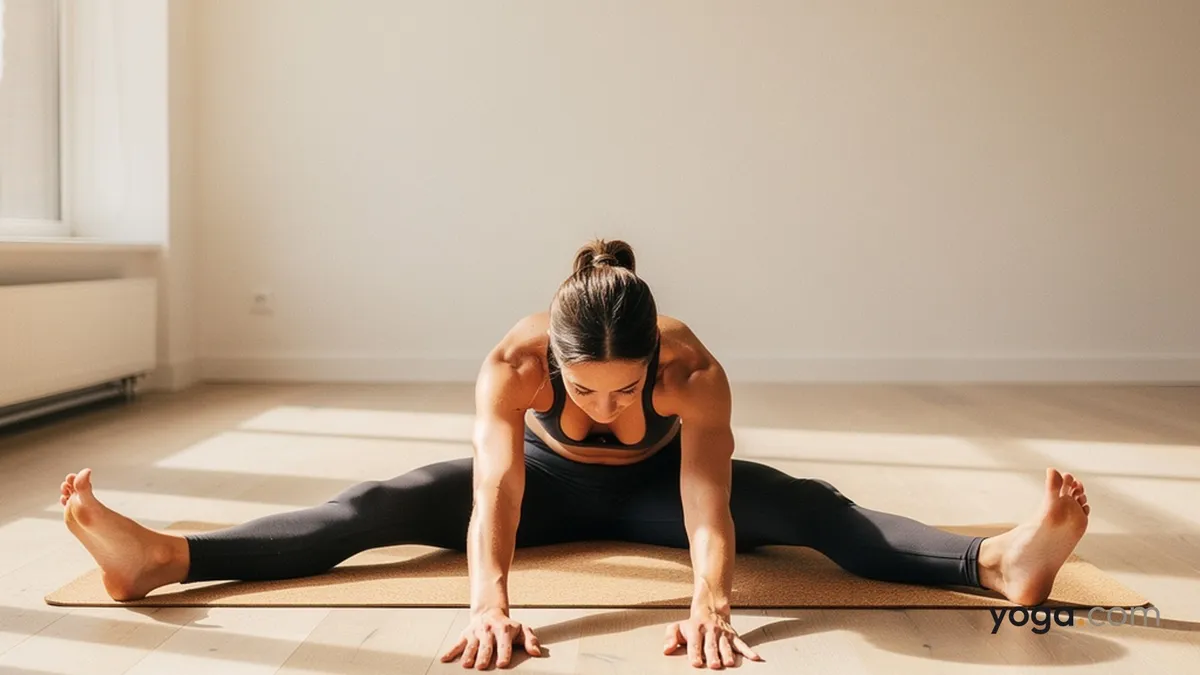 Wide-Angle Seated Forward Bend (Upaviṣṭa Koṇāsana) — pillar item