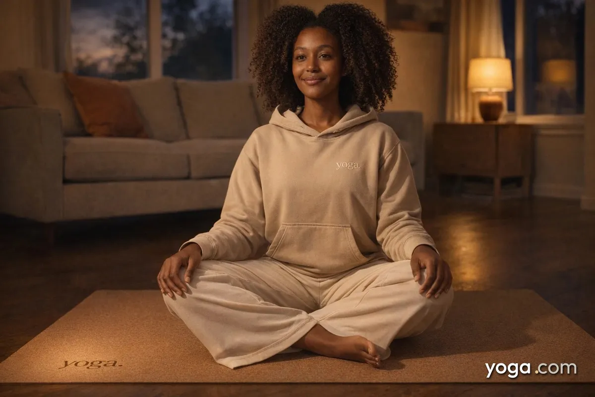 A Gentle Evening Yoga Sequence to Wind Down From the Day - tag item