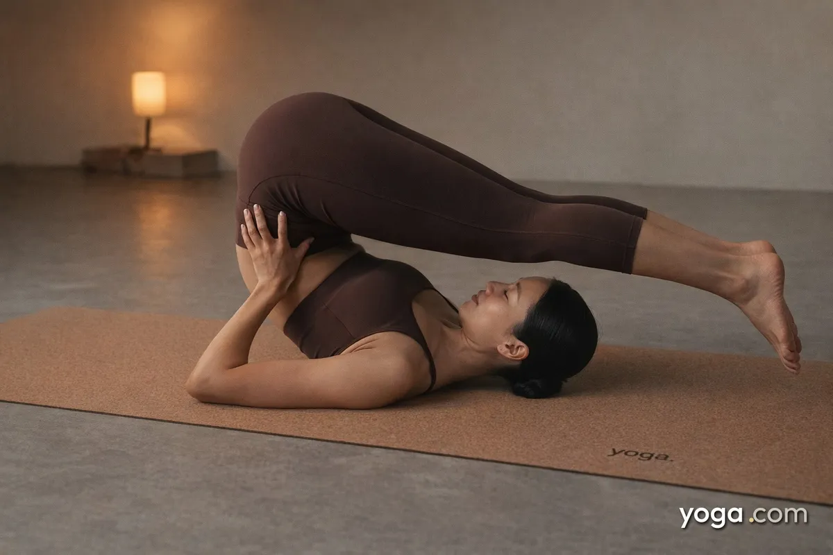 Easy Plow Pose (Halāsana) - tag item