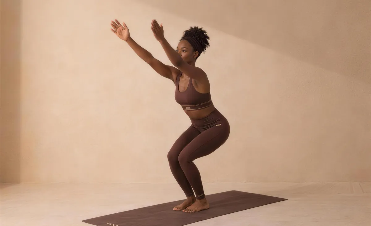 Chair Pose (Utkaṭāsana)