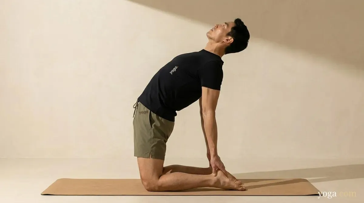 Dove Pose from Diamond Pose (Kapotāsana) - by Hannah Cole