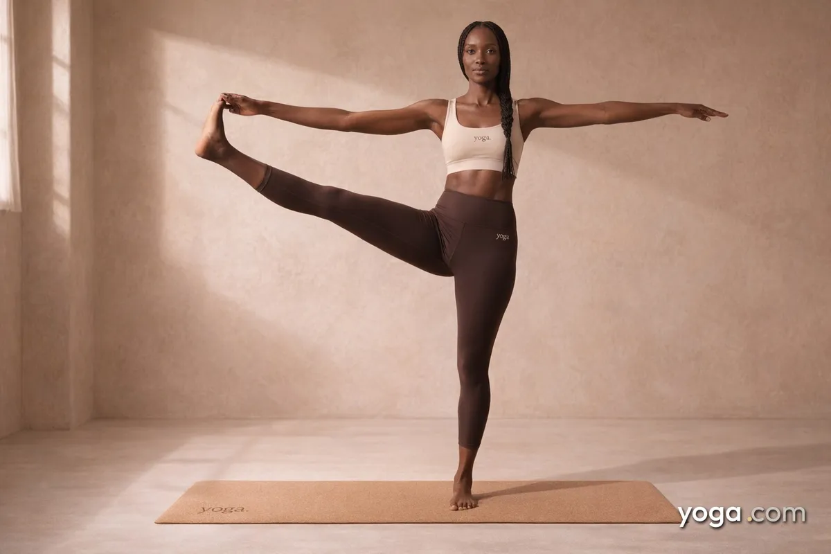 Advanced Extended Right Hand to Big Toe Pose (Utthita Hasta Pādāṅguṣṭhāsana) - tag item