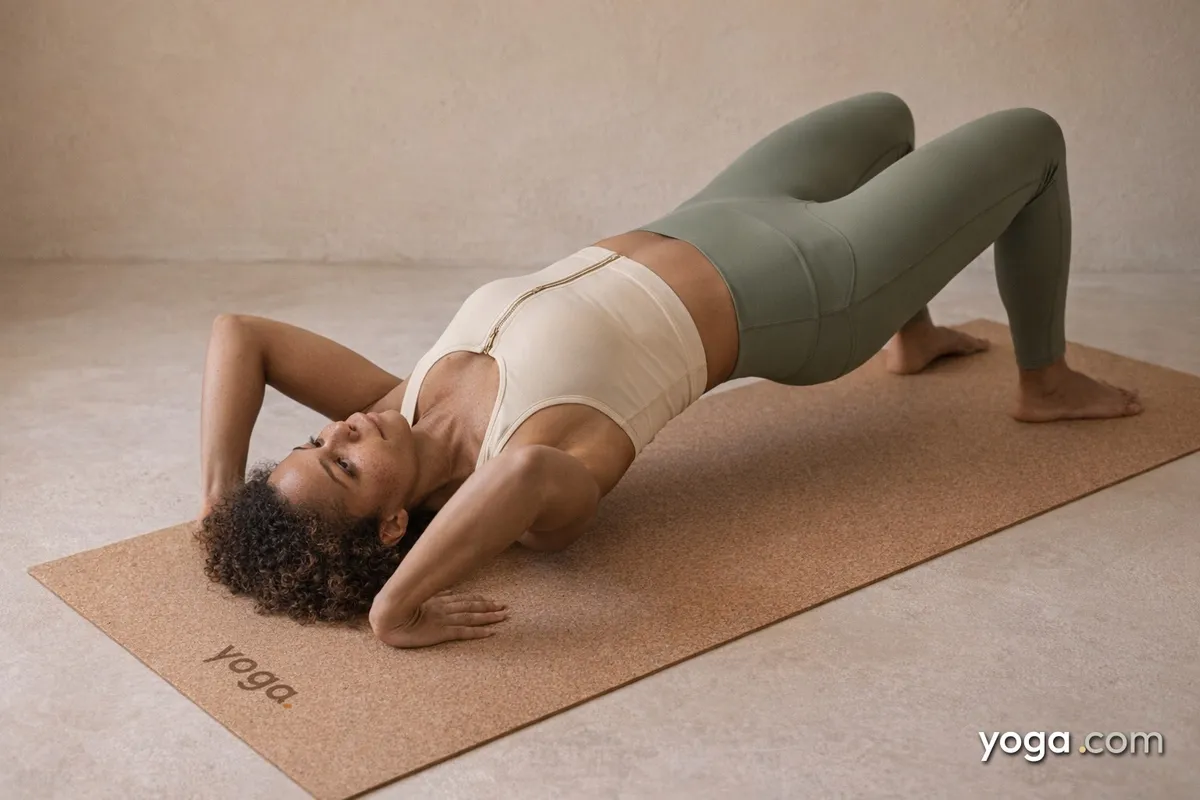 Upward Bow Pose - Easy Variation (Ūrdhva Dhanurāsana) - tag item