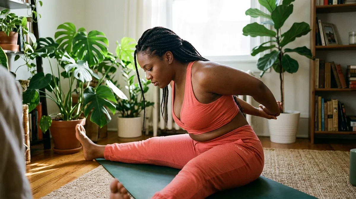 A Yoga Sequence for Tight Shoulders: What Helps, and What to Check First