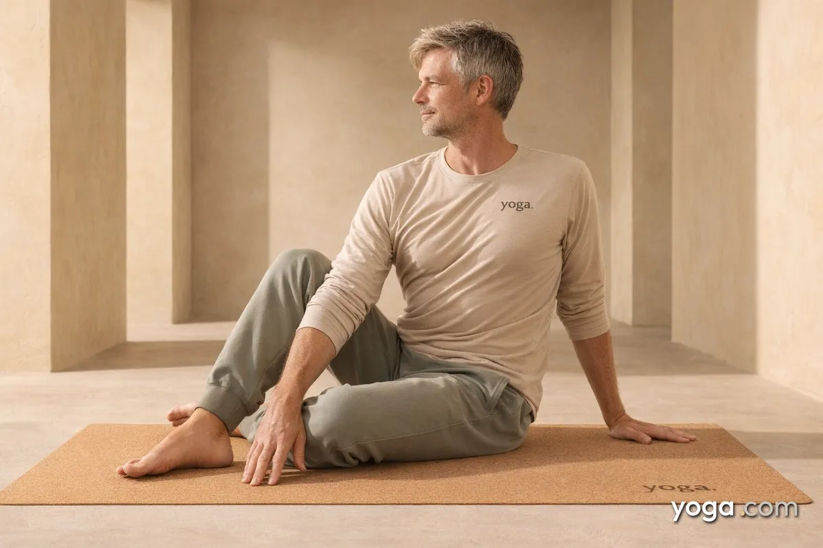 Sage Twist (Right) (Bharadvājāsana) - tag item