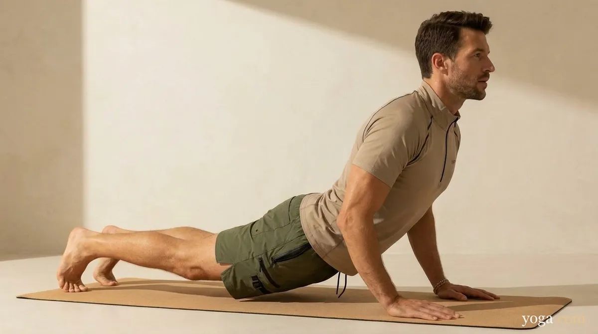 Cobra Pose (Bhujaṅgāsana) - by Hannah Cole