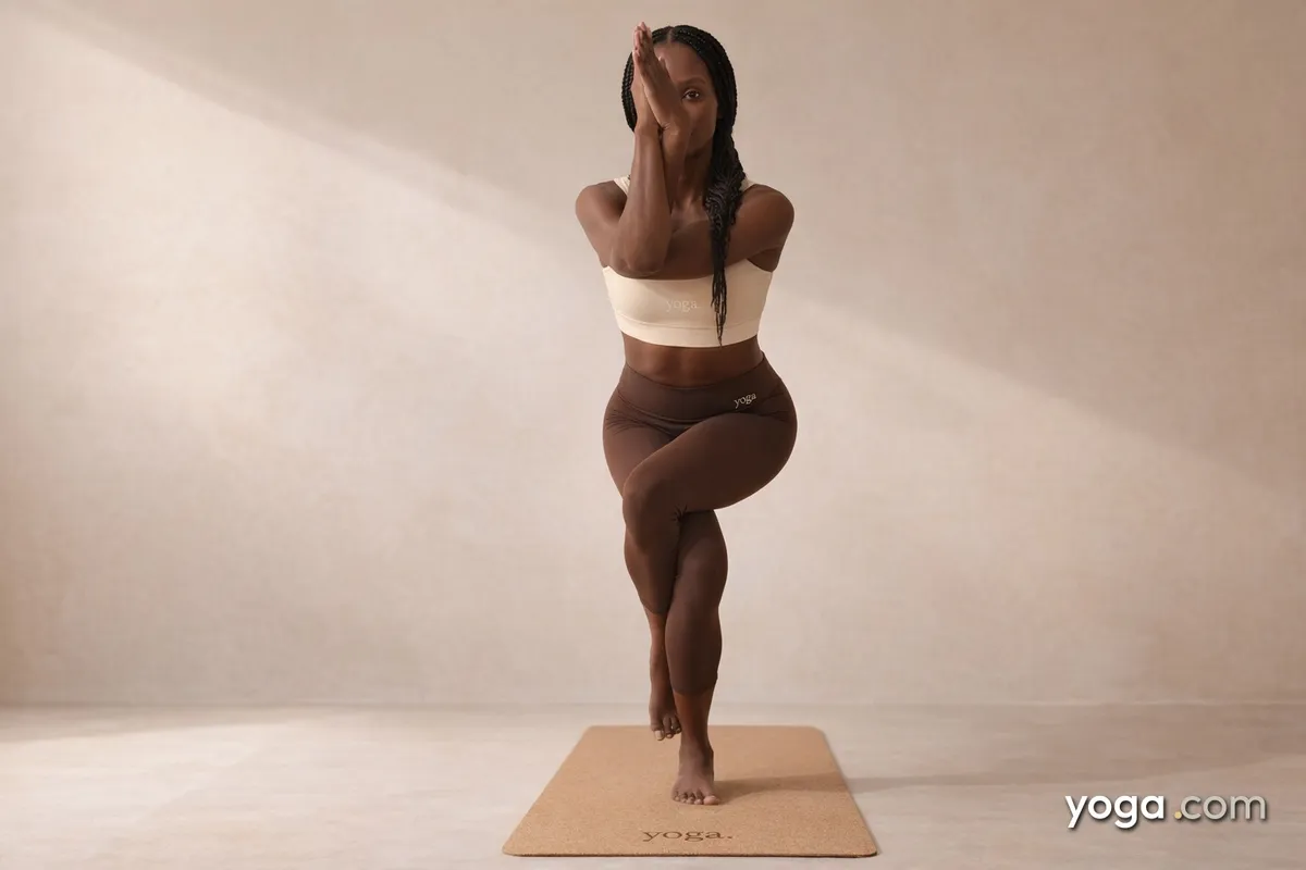 Eagle Pose (Right) (Garuḍāsana) - tag item