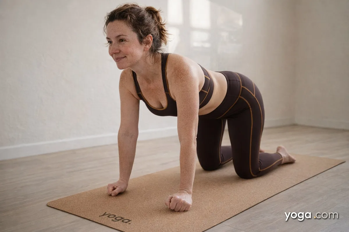 Wrist Comfort in Yoga: Practical Modifications That Actually Help - tag item