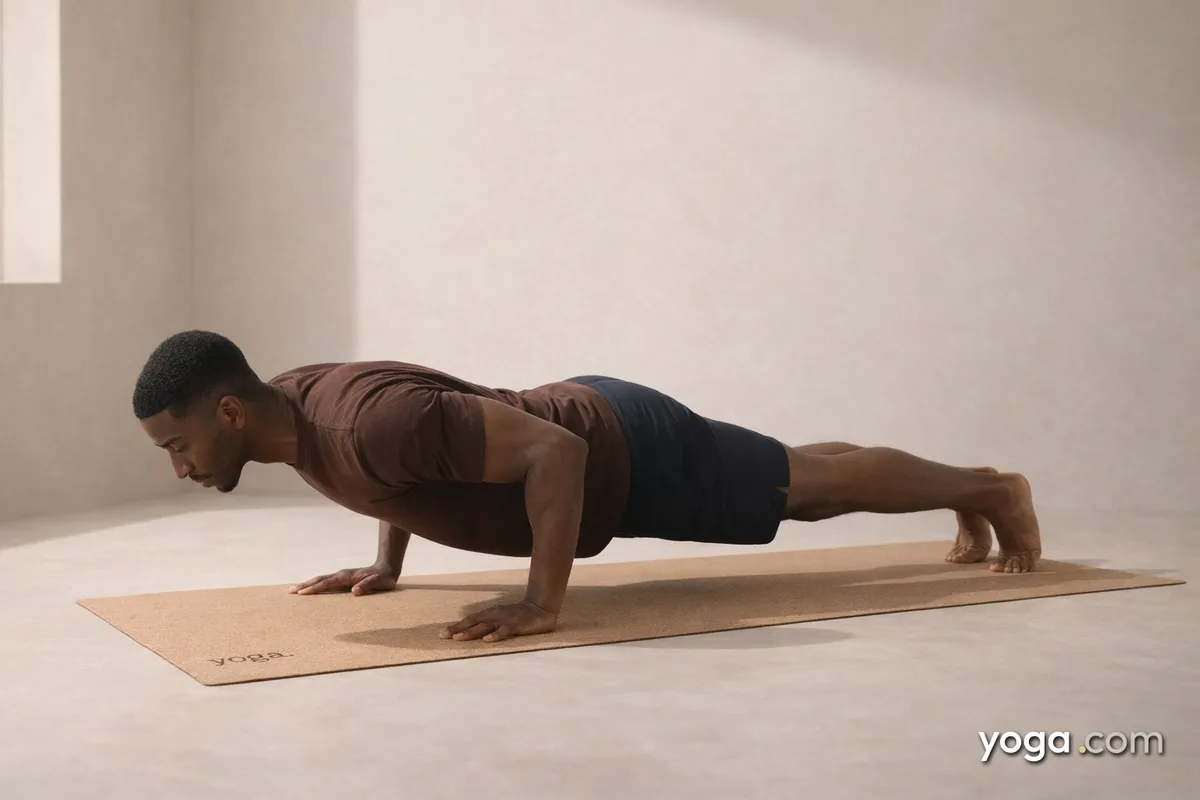 Four-Limbed Staff Pose (Caturaṅga Daṇḍāsana) - tag item