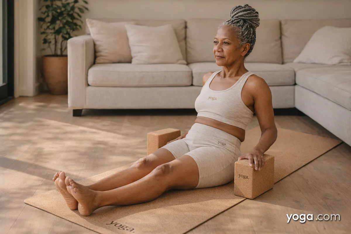 Easy Staff Pose (Daṇḍāsana) - tag item