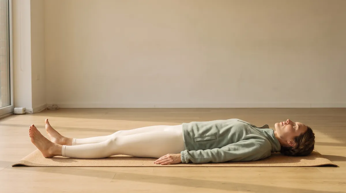 Corpse Pose (Śavāsana) - by Hannah Cole
