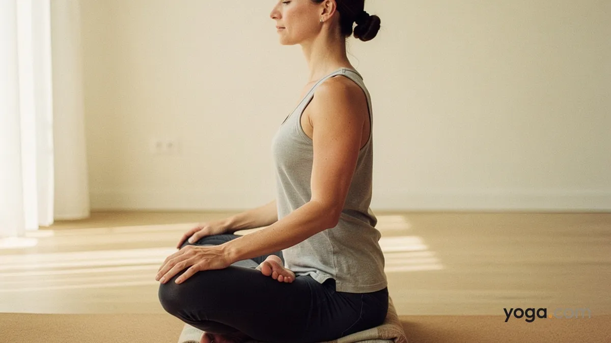 Perfect Pose (Siddhāsana) — pillar item