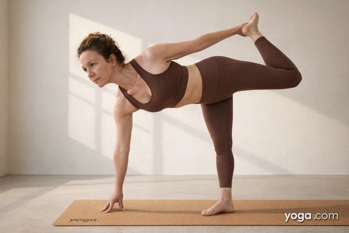 Half Moon Pose with Stretch (Ardha Candrāsana) - tag item
