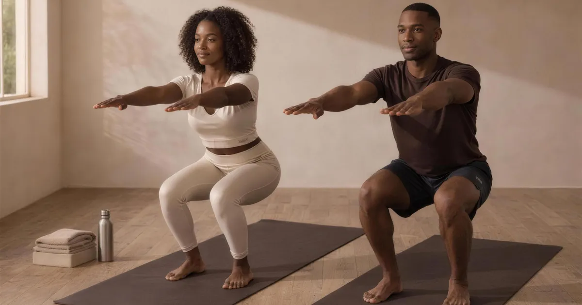 A 10-Move Chair Yoga Sequence for a Midday Reset - tag item