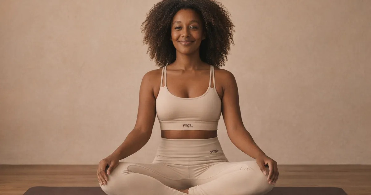 Easy Pose (Sukhāsana) - by Hannah Cole