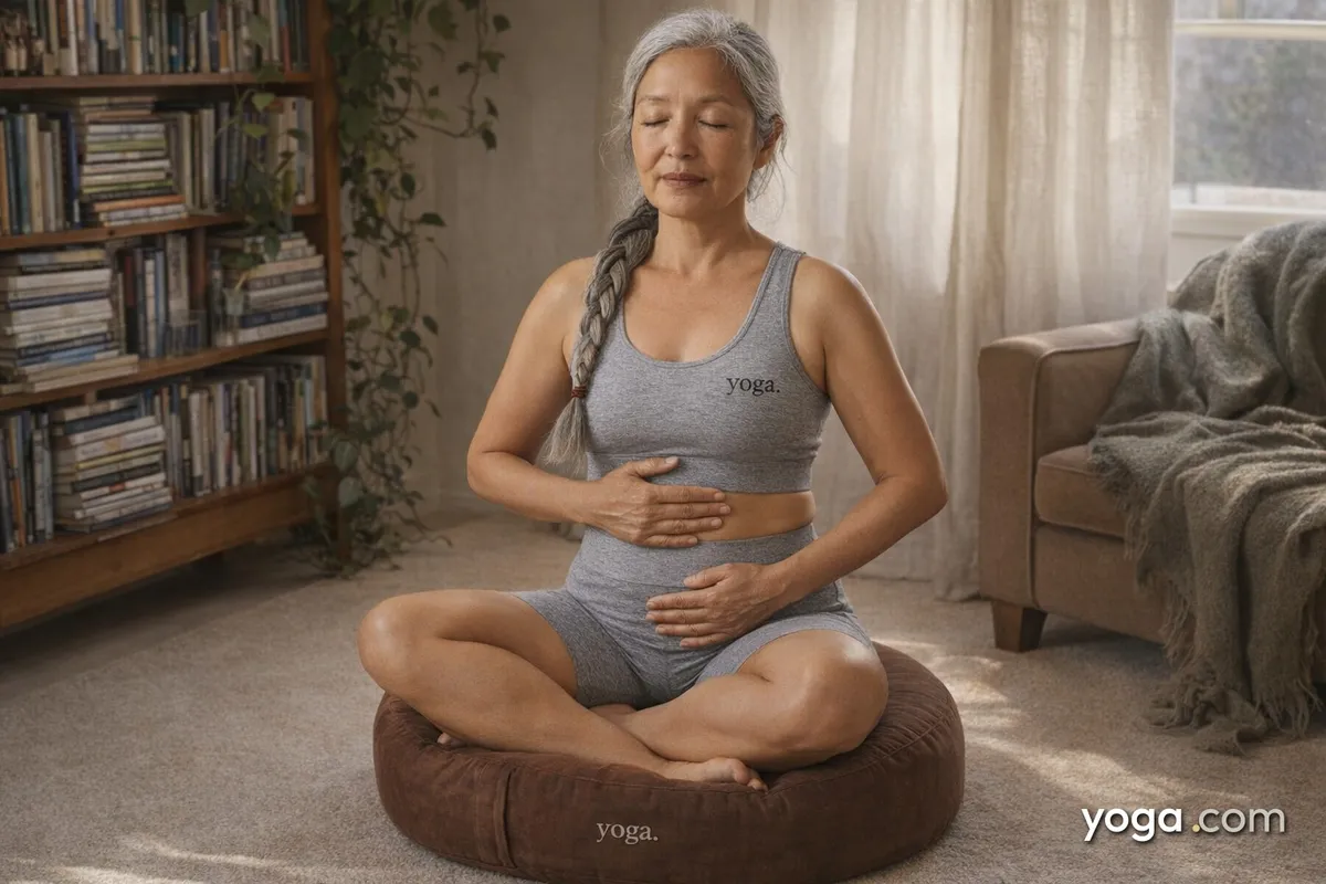 Gentle Pranayama for Beginners: A Grounded Introduction to Yogic Breathing - tag item