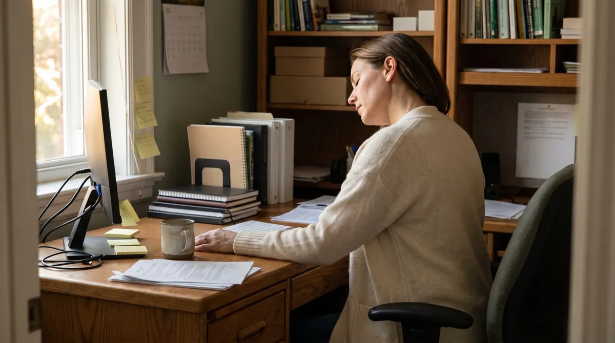 Yoga for Desk Workers: A Short Practice That Genuinely Helps — pillar item