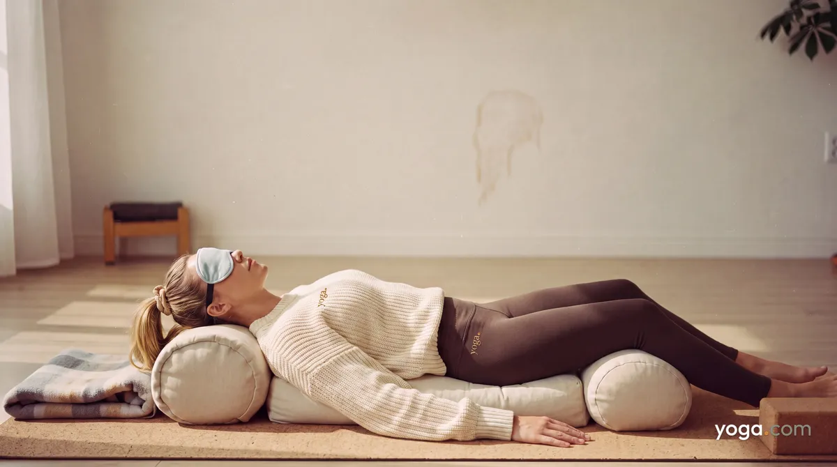 Restorative Yoga: The Practice of Doing Almost Nothing - tag item