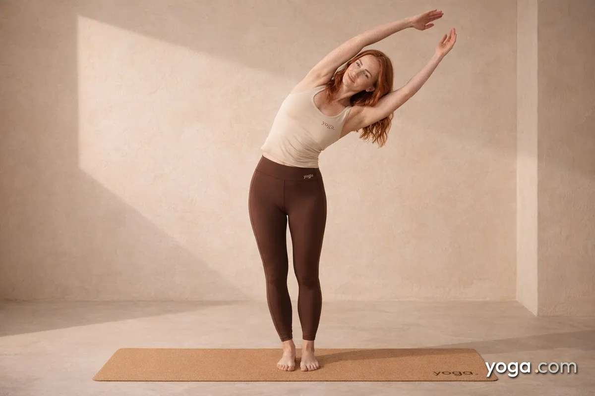Two Arm Left Bend (Pārśvāsana) - tag item