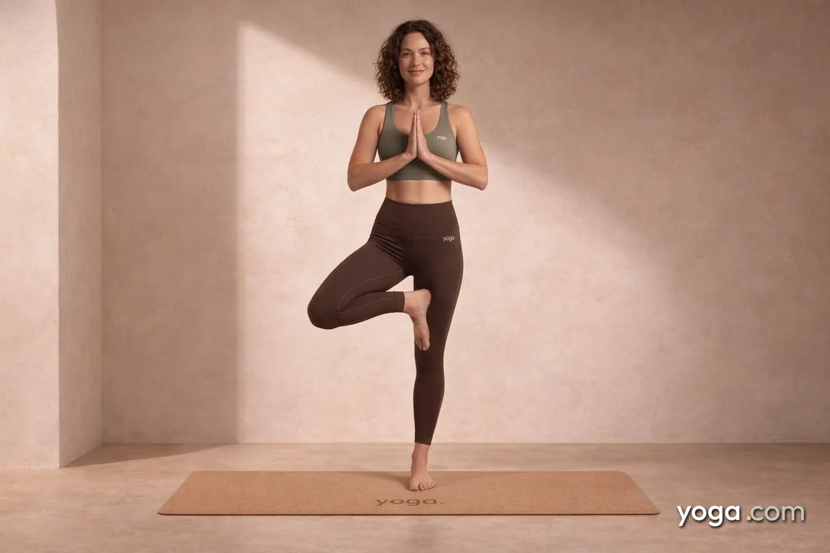 Tree Pose with Right Foot in Half Lotus (Ardha Padma Vṛkṣāsana) - tag item